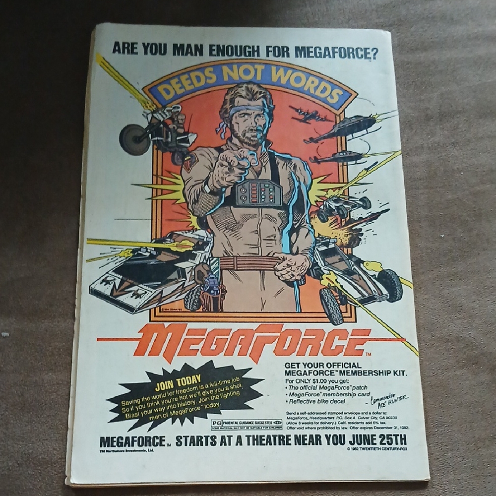 Daredevil Marvel 1982 Comic Book - image 2